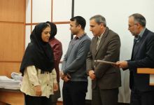 گزارش تصویری مراسم اختتامیه اولین  المپیاد ورزشی دانشجویان و تجلیل از مقام آوران ورزشی دانشگاه